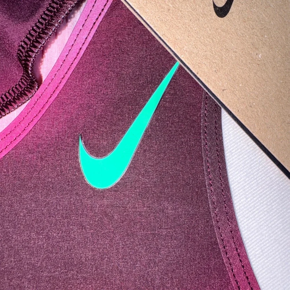 Nike Dri-FIT ADV Running Tank Top S Pink Purple New Gradient Slim Fit IF1627-532